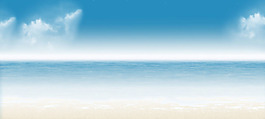 小清新大海banner背景