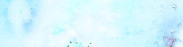 梦幻蓝色banner背景