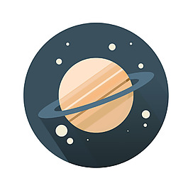行星圖標行星icon行星矢量素材下載