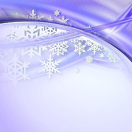 甜美夢(mèng)幻冬季雪花流光