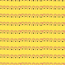 矢量黃色插畫填充背景
