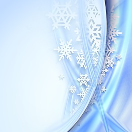 藍(lán)紫甜美夢(mèng)幻冬季雪花流光