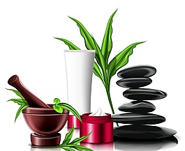 美容裝飾矢量素材