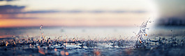 雨季水珠梦幻淘宝全屏banner背景