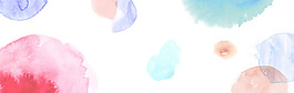 彩色水墨圓點淘寶全屏banner背景
