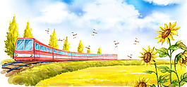 金黃色秋天收獲淘寶全屏banner背景