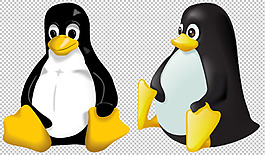 linux操作系統標志免摳png透明素材