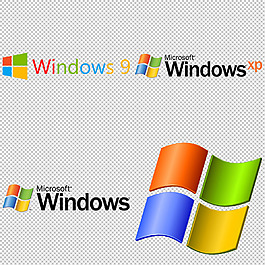 windows操作系統(tǒng)png透明圖層素材