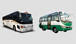 長途大巴圖片免摳png透明圖層素材