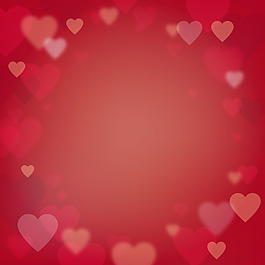 愛心夢幻浪漫背景