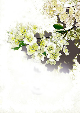 古風(fēng)抽象花卉圖案元素
