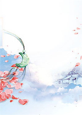 古風(fēng)彩繪花鳥圖案系列