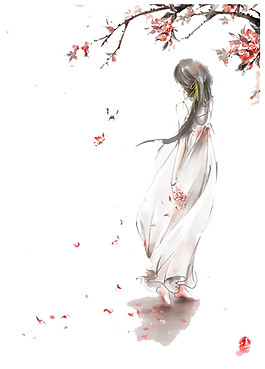 唯美古風(fēng)彩繪元素