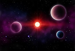銀河系中的星球矢量