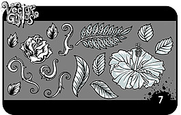 簡單花朵矢量素材