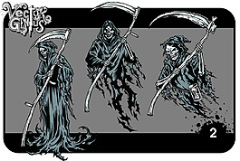 矢量素材死神