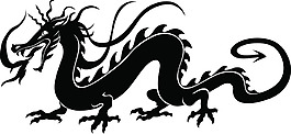 矢量素材黑龙