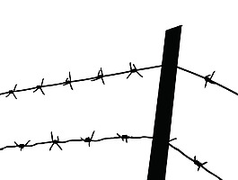 一根铁栅栏