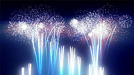 絢麗燦爛的節(jié)日慶祝煙火