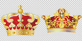 公主皇冠免摳png透明圖層素材