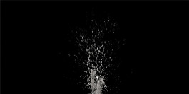 水爆炸飛濺動(dòng)態(tài)視頻素材