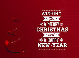 創(chuàng)意經(jīng)典圣誕節(jié)賀卡矢量素材