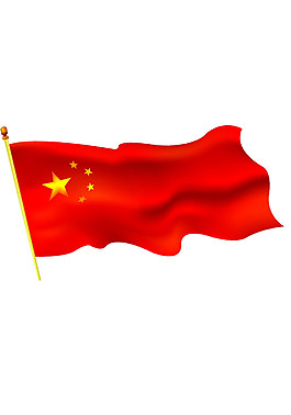中國風國旗素材