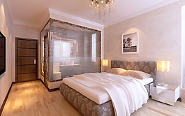 簡約溫馨風(fēng)格臥室效果圖設(shè)計