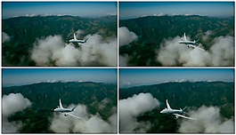 飛機視頻素材