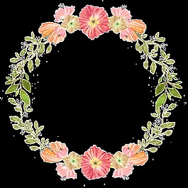 實(shí)用婚禮裝飾花環(huán)素材免扣