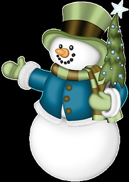 有胡子的免扣雪人素材
