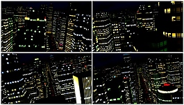 城市時(shí)光隧道視頻素材