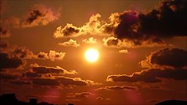 夕陽