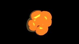 爆炸火光二維效果轉(zhuǎn)場過渡視頻