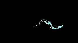 舞動(dòng)水花二維效果轉(zhuǎn)場(chǎng)過(guò)渡視頻