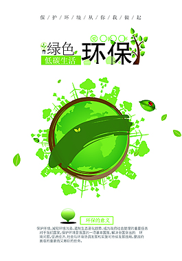環保宣傳海報