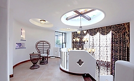 大氣簡(jiǎn)約現(xiàn)代風(fēng)客廳實(shí)木吊頂效果圖設(shè)計(jì)