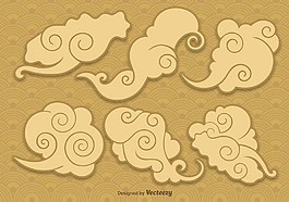 云朵矢量素材