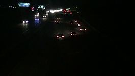 高速公路夜間