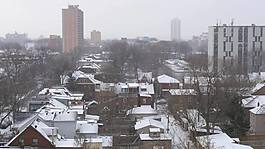 多倫多的降雪量