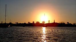 佛羅里達州的日落