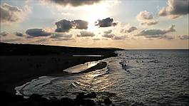 海灘日落