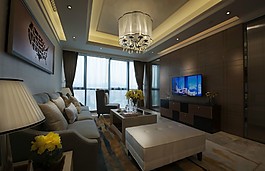 簡約風(fēng)室內(nèi)設(shè)計客廳沙發(fā)效果圖