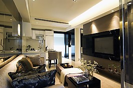 簡約風(fēng)室內(nèi)設(shè)計(jì)客廳沙發(fā)效果圖