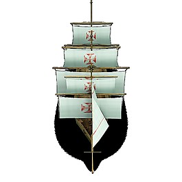 簡(jiǎn)約帆船圖案元素