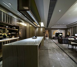 現代奢華客廳室內設計裝修效果圖