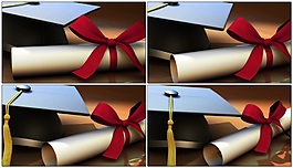 紅絲帶視頻素材