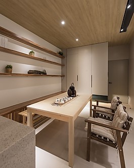 現(xiàn)代簡約餐廳效果圖