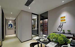 現(xiàn)代簡約客廳效果圖