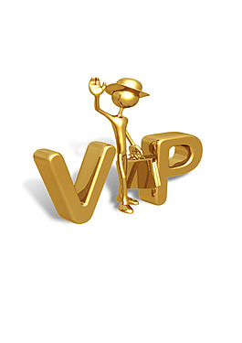 手繪立體VIP元素
